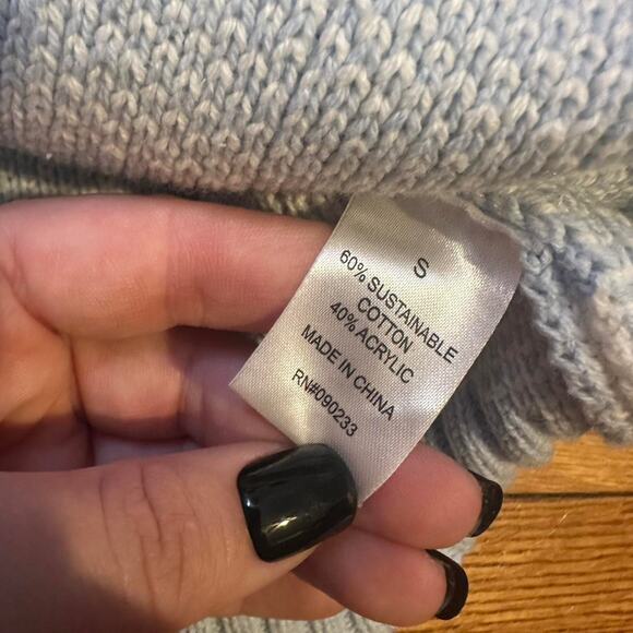 Blue and white checkered heart - Picture 4 of 7